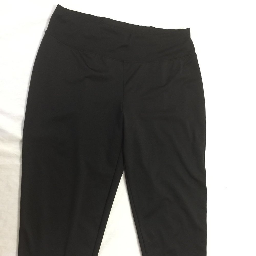 🦚🦚🦚 RUSSELL WOMENS PULL ON YOGA CAPRIS PANTS SIZE M 🦚🦚🦚